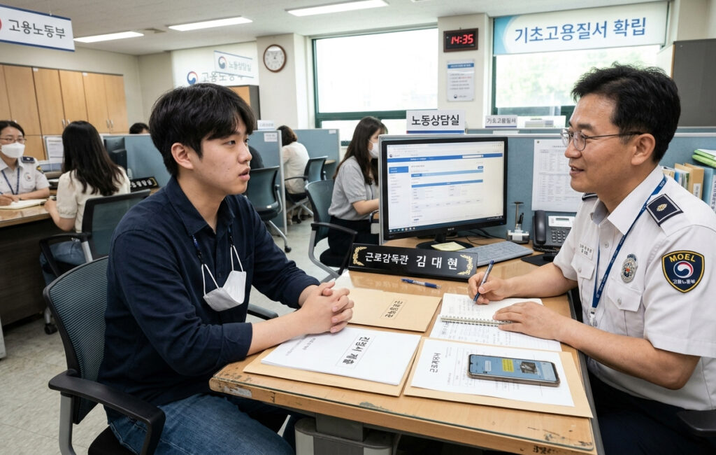 알바 근로계약서 미작성 신고 방법