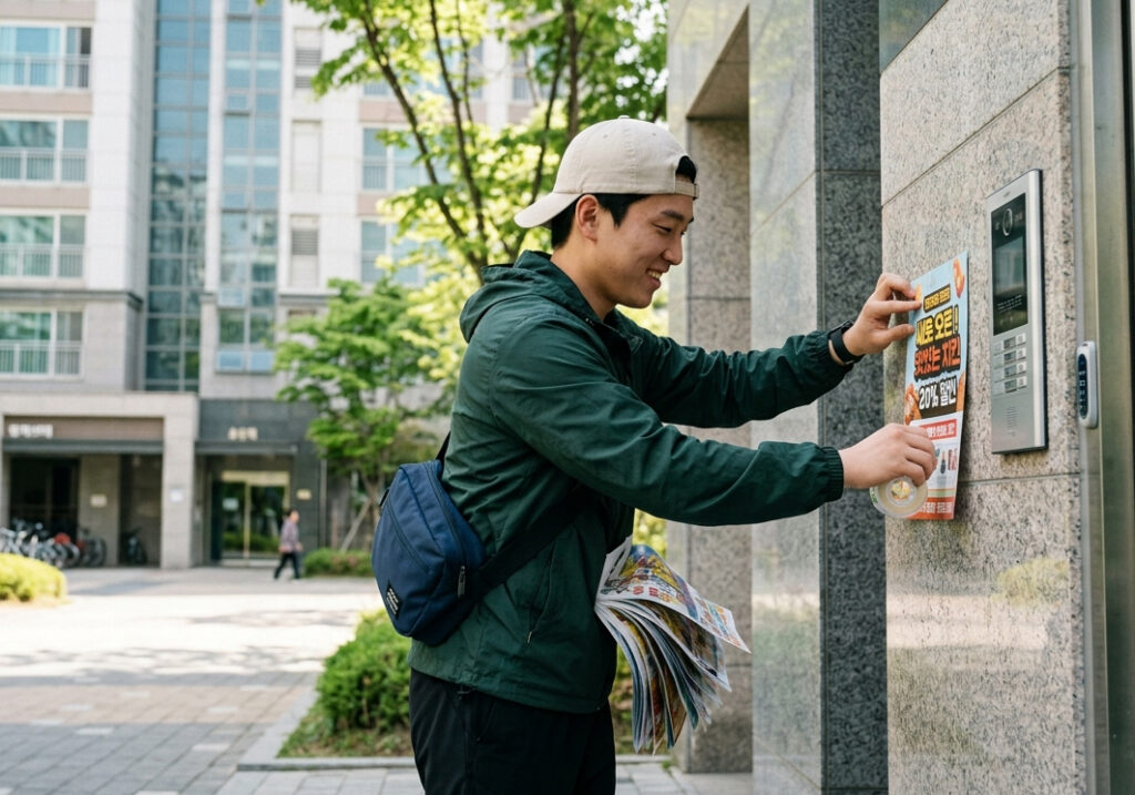 전단지 알바 후기 장단점