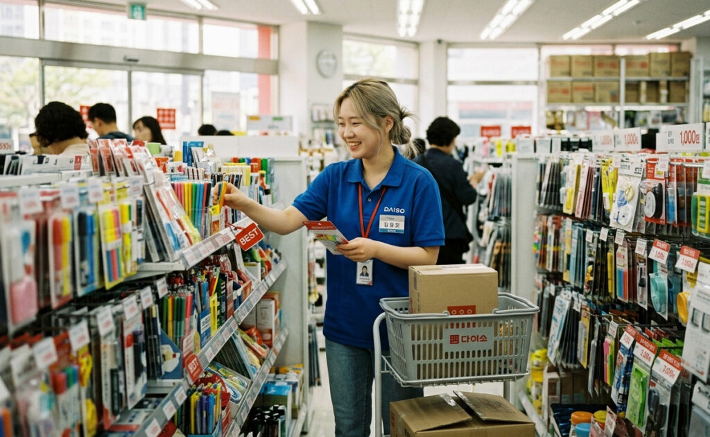다이소 알바 시급 하는일 장단점