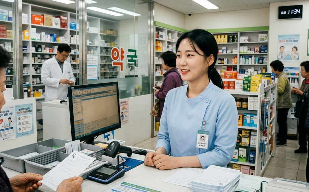 약국 알바 하는일